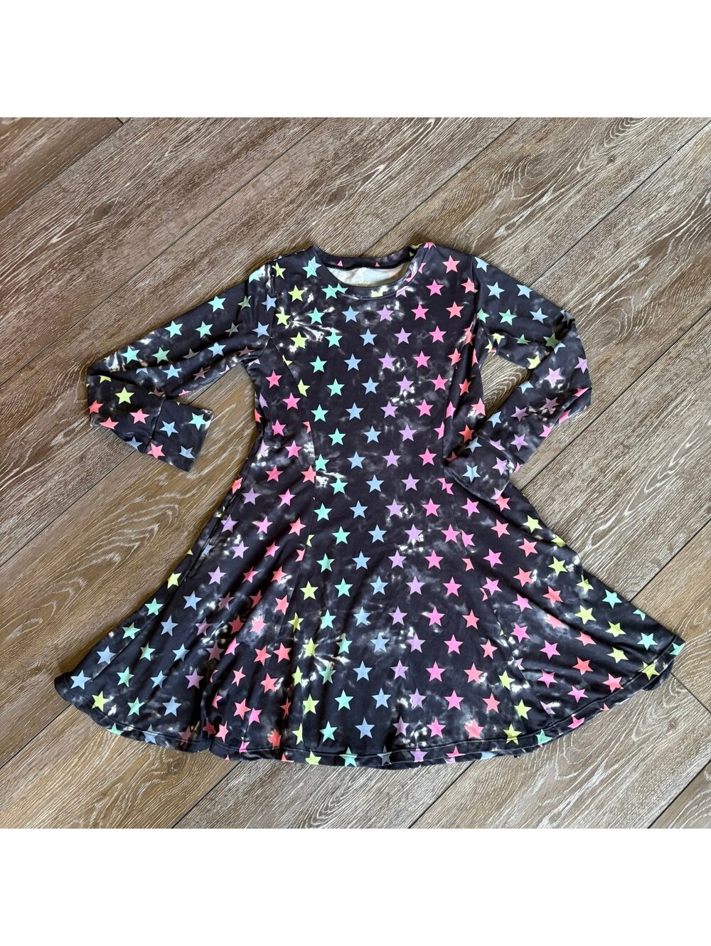 Pixie Lane Rainbow Star Twirl Dress